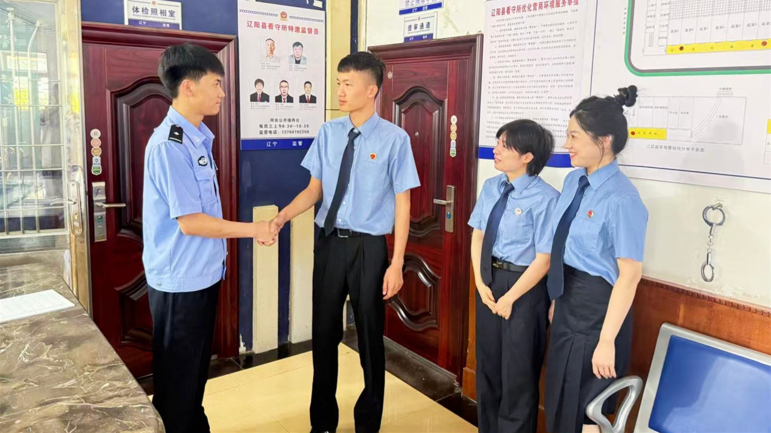 以初心赴使命，以监督护公正——辽阳县人民检察院赴看守所开展安全检查工作